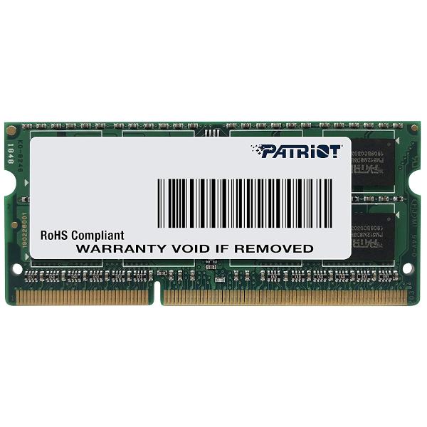 Memória DDR3L 4Gb 1600MHz para Notebook Signature, PSD34G1600L81S