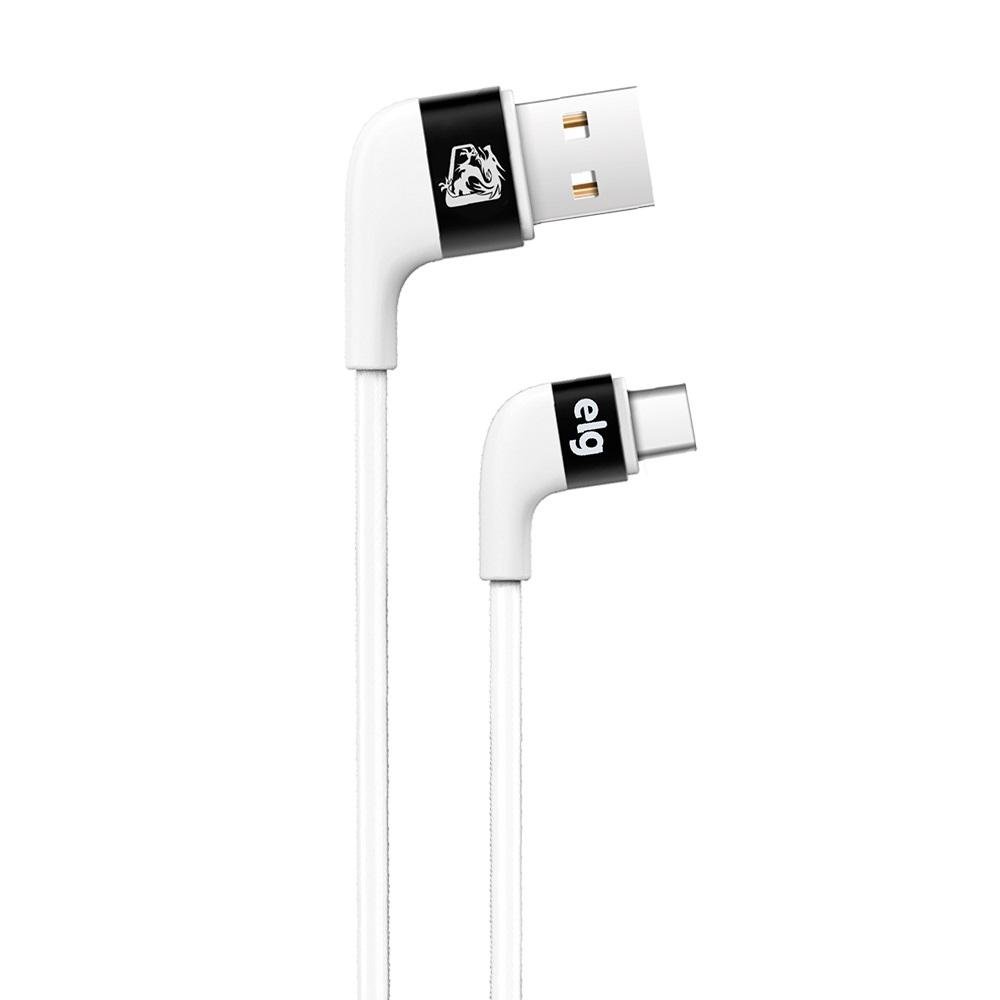 Cabo USB-C para USB 1 metro Branco