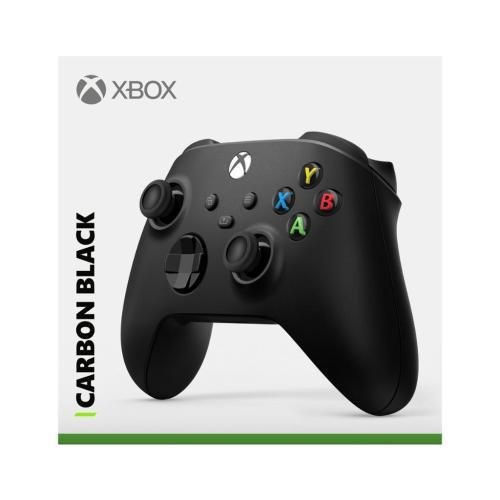 Controle Sem Fio Xbox Carbon Black Qat 00007 Microsoft