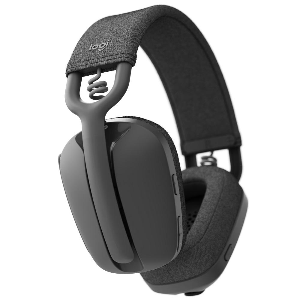 Fone Headset Zone Vibe 100, sem Fio, Grafite 981001214, LOGITECH